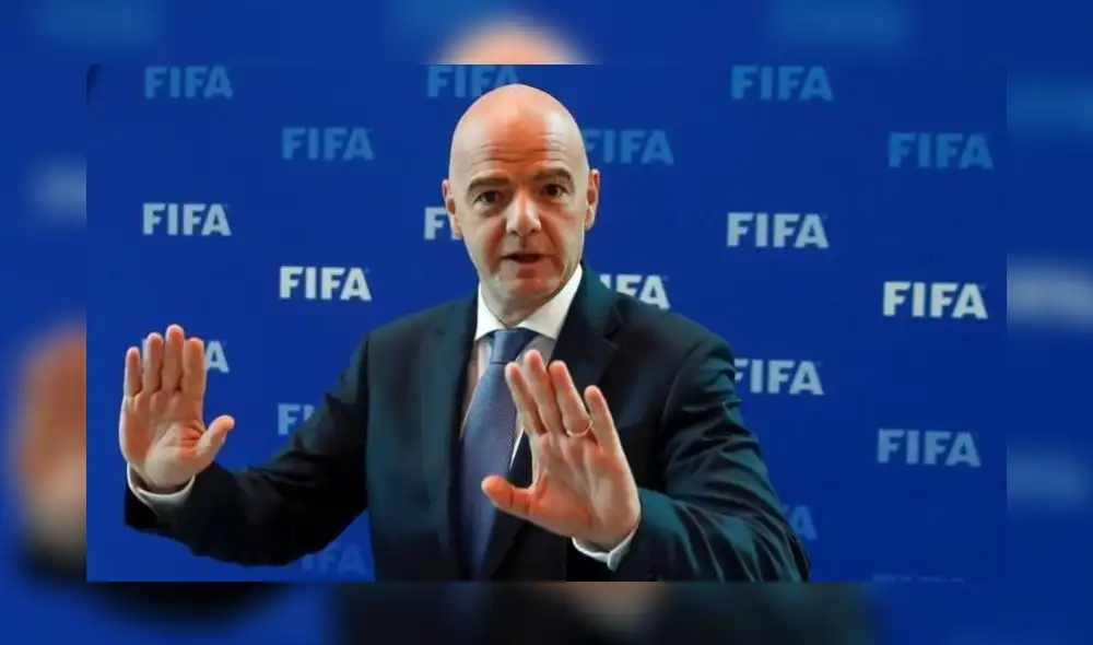 Gianni Infantino, presidente de la FIFA.