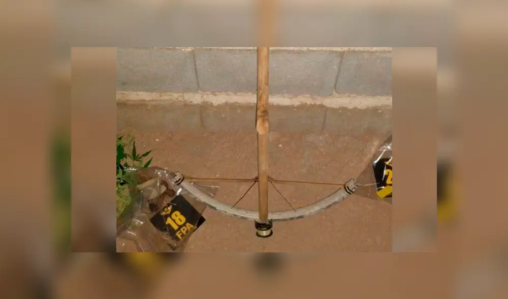 El sujeto fue arrestado tras un operativo realizado en su vivienda. El sujeto fue arrestado tras un operativo realizado en su vivienda.