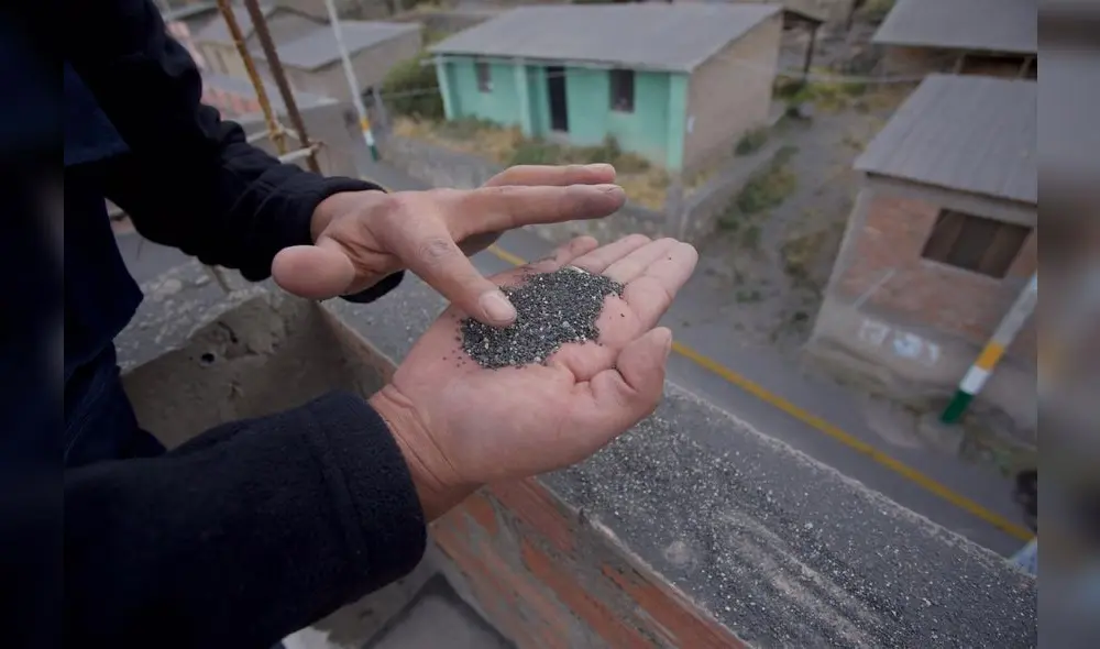 volcan ubinas cenizas poblacion