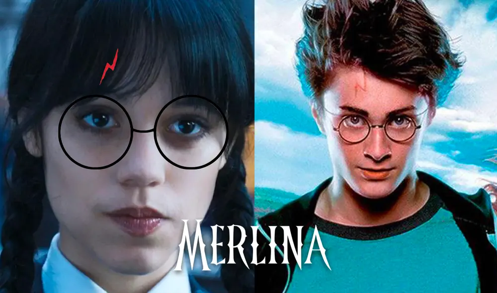 "Merlina" viene protagonizada por Jenna Ortega. La serie de Netflix se ha convertido en un gran éxito para el streaming. Foto: composición LR/Netflix/Warner Bros