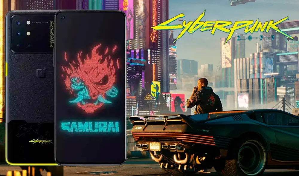 One Plus pondrá a la venta su nuevo teléfono edición Cyberpunk 2077 el 11 de noviembre en China. Foto composición La República One Plus pondrá a la venta su nuevo teléfono edición Cyberpunk 2077 el 11 de noviembre en China. Foto composición La República