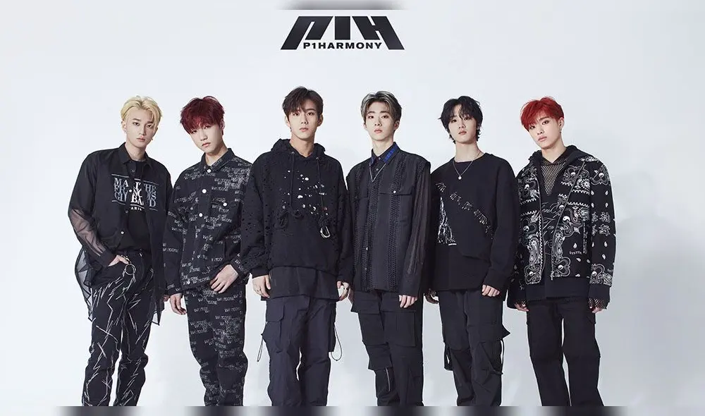 P1Harmony: P significa 'plus', 1 es un elemento indefinido. Foto conceptual: FNC