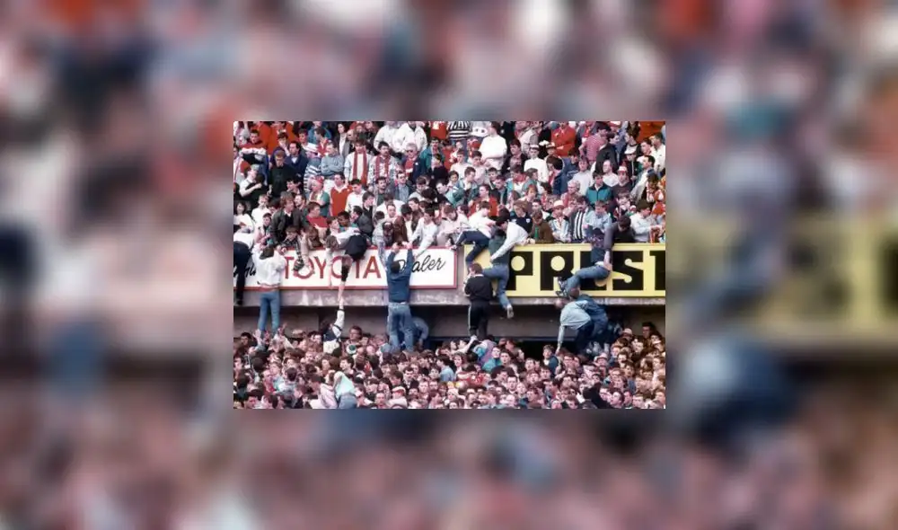 La tragedia de Hillsborough.
