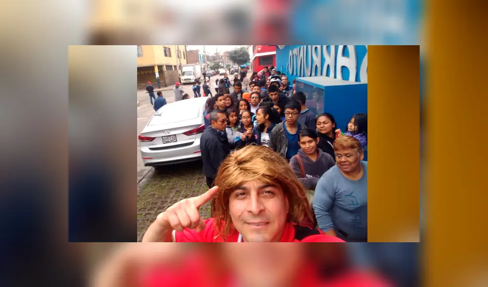 La cevichería ya regaló dos mil leches de tigre por la victoria de Perú ante Chile. Foto: captura / Composición LR