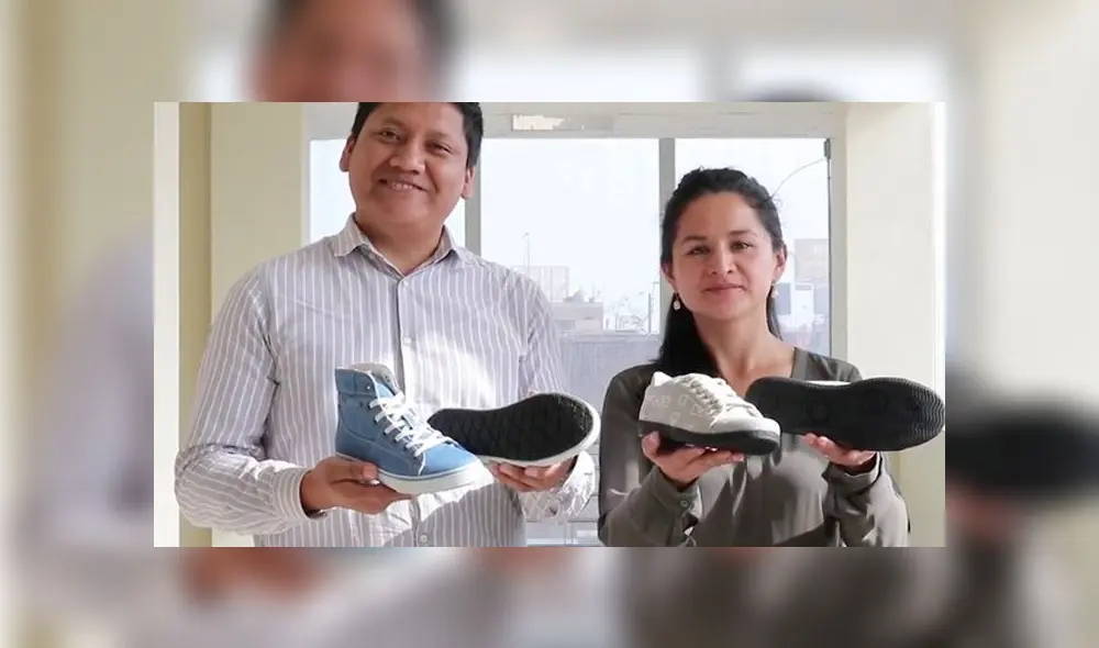Para la fabricación de estas zapatillas se utilizan materiales reutilizables.