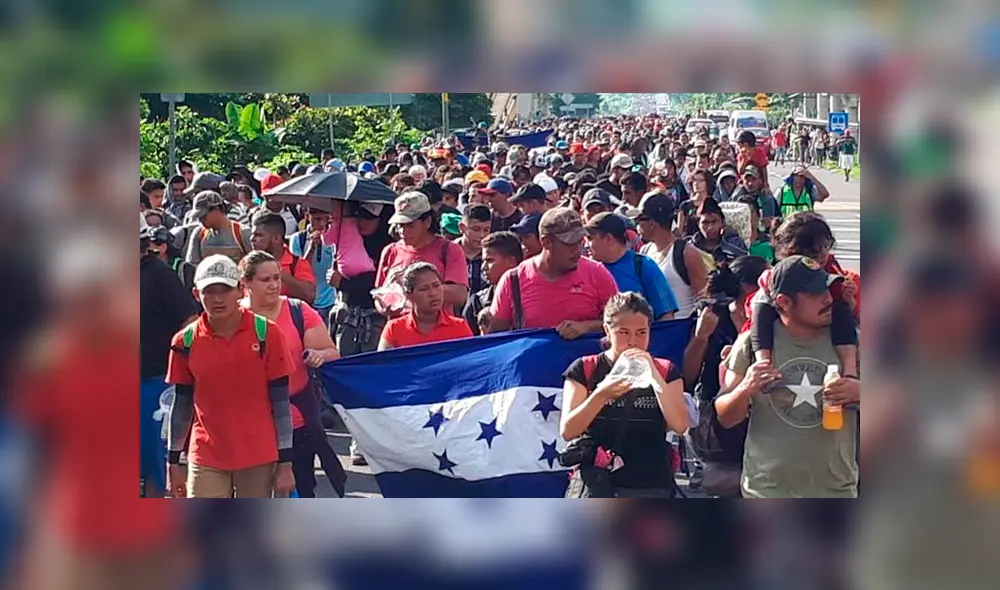 La crisis humanitaria en Honduras obliga a las personas a tratar de salir del país.
