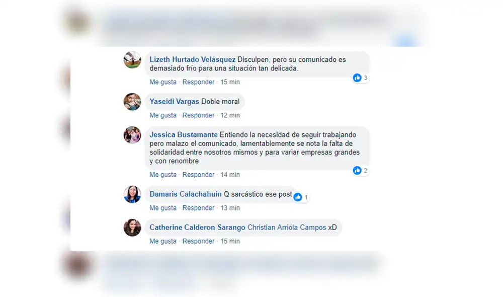 Facebook: peluquería de San Juan de Lurigancho genera indignación por comunicado sobre el aniego y damnificados Facebook: peluquería de San Juan de Lurigancho genera indignación por comunicado sobre el aniego y damnificados