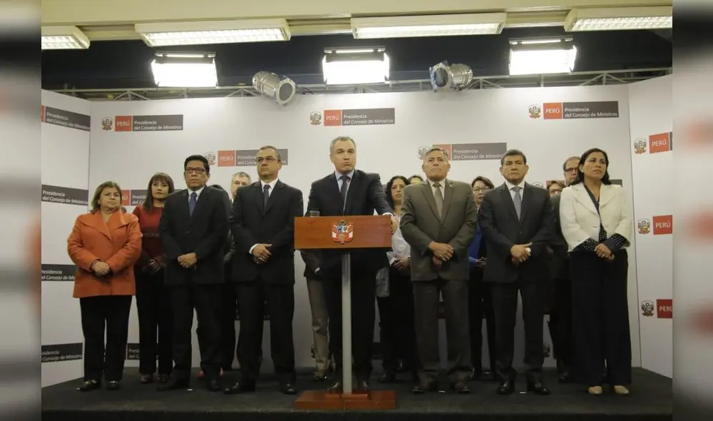 Consejo de Ministros en pleno. Foto: John Reyes / La República.