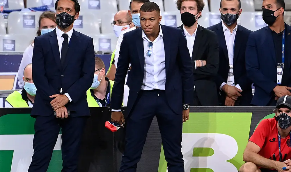 Kylian Mbappé se habría recuperado de su lesión y llegaría al partido de Championes League. Foto: AFP Kylian Mbappé se habría recuperado de su lesión y llegaría al partido de Championes League. Foto: AFP