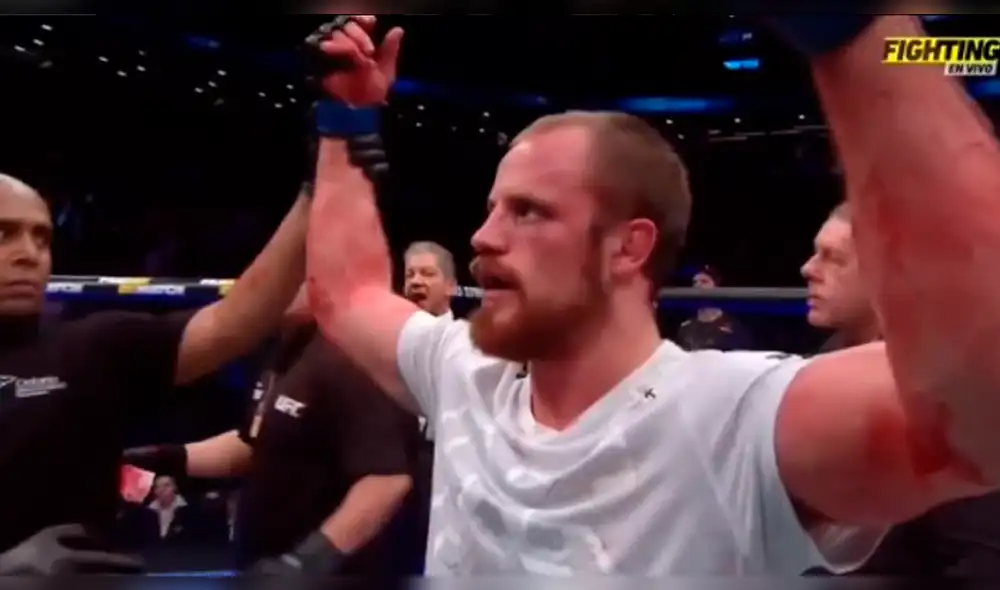 UFC 231: El codazo letal de Gunnar Nelson que bañó en sangre a 'Cowboy' Oliveira [VIDEO]
