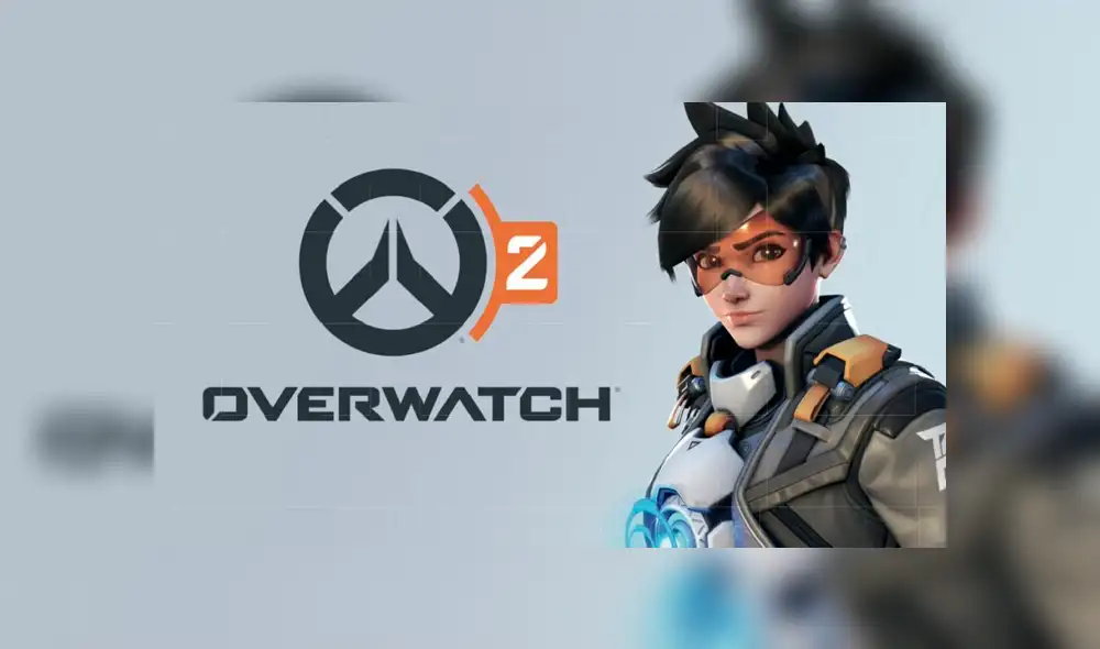 Primer logo filtrado de Overwatch 2. Sin embargo, se confirmó que era fake.