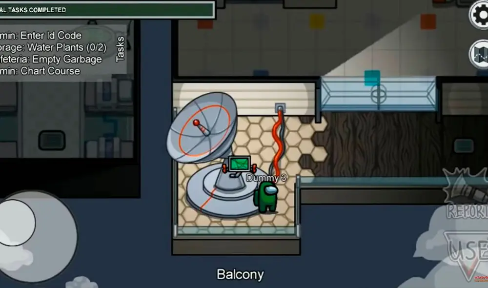 Si te ocultas detrás de la antena que está en Mira HQ nadie te verá. Foto: FayerWayer