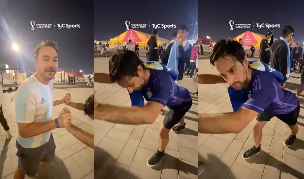 Este hecho sucedió en Qatar. Foto: composición LR / Instagram / @tycsports