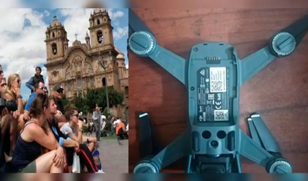 Cusco: taxista honrado entregó a la Policía dron olvidado por turistas
