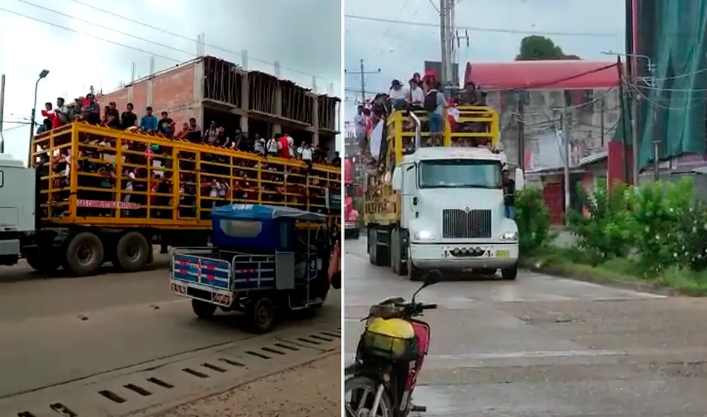 Comunidades nativas bloquearon vías en Madre de Dios en apoyo al paro de las regiones del Sur. Foto: La República