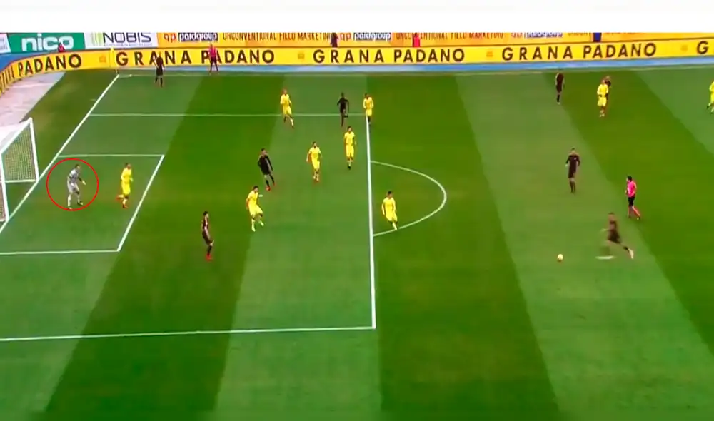 YouTube: Así fue la espectacular doble atajada del arquero del Chievo Verona ante la Roma [VIDEO]