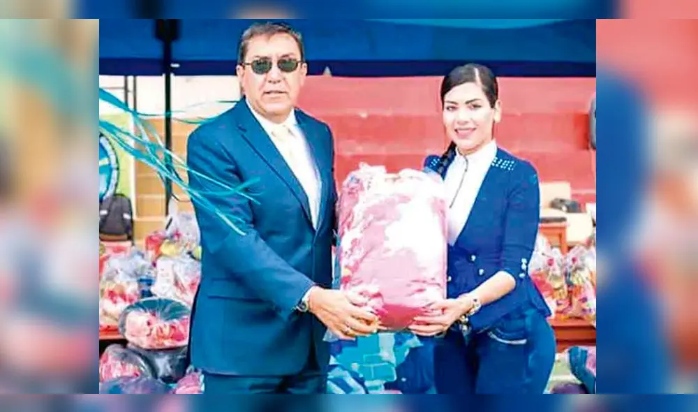 Esposa de Cáceres Llica repartió donaciones de iglesia mormona.