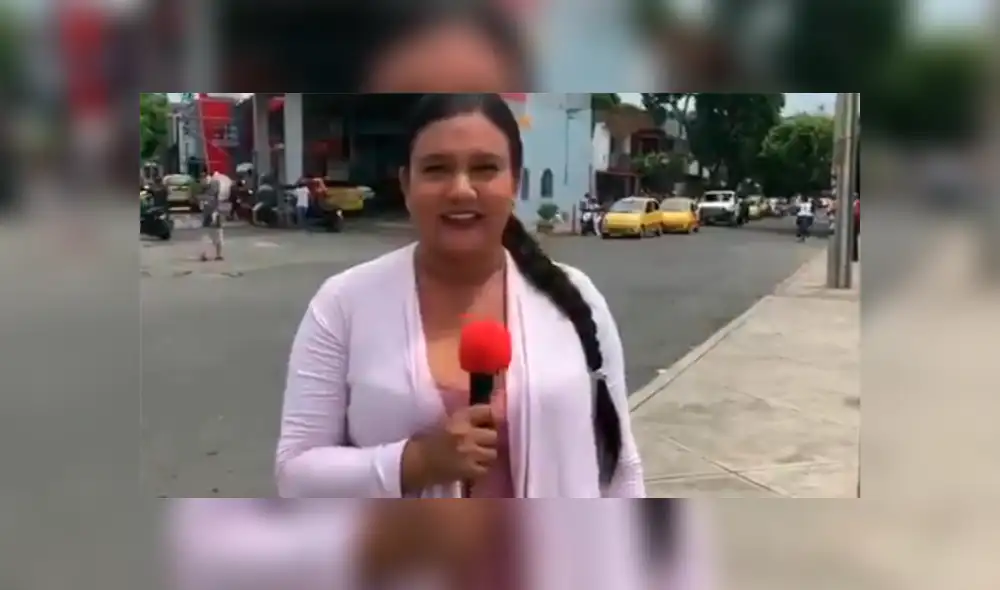Facebook viral: Periodista no puede evitar reír tras descubrir al culpable de extraños ruidos en transmisión [VIDEO]