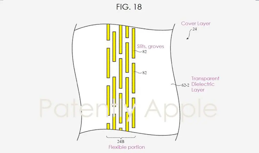 La patente explica que la pantalla arreglaría por sí misma ralladuras y golpes leves. Foto: Apple