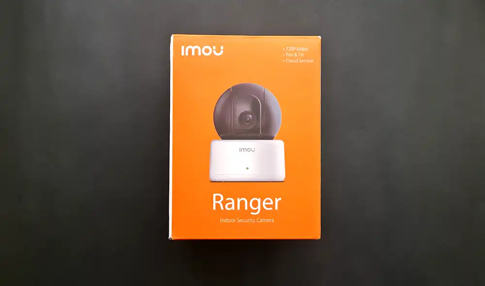 La cámara Ranger de Imou llega en este empaque. Foto: Carol Larrain