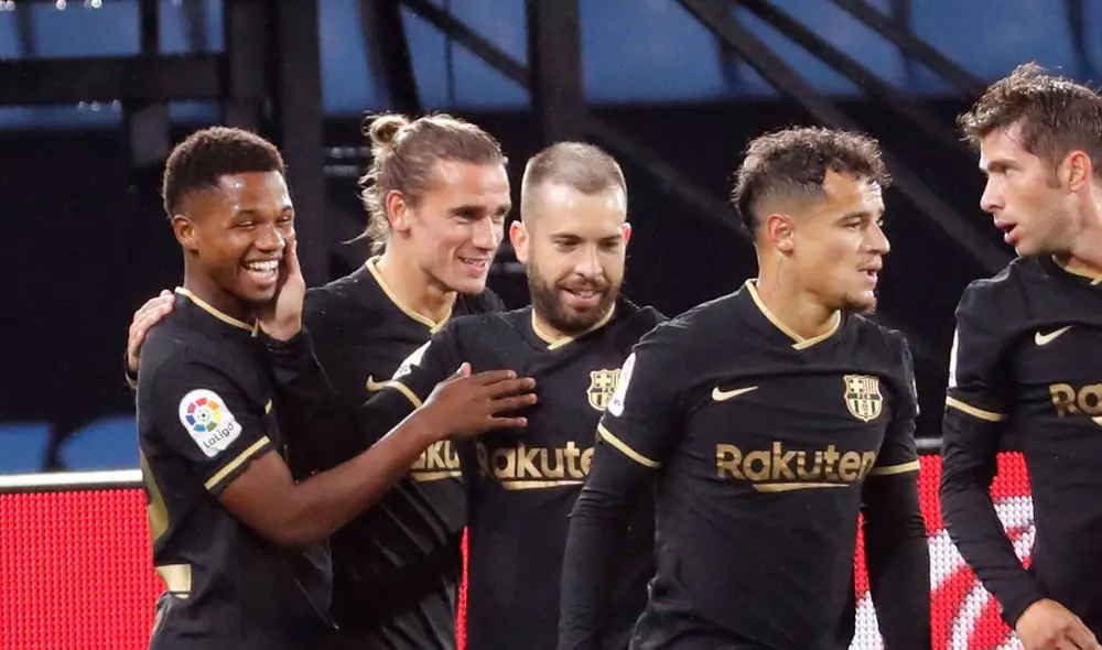 Ansu Fati lleva tres tantos anotados en la temporada LaLiga Santander 2020/21. Foto: EFE Ansu Fati lleva tres tantos anotados en la temporada LaLiga Santander 2020/21. Foto: EFE