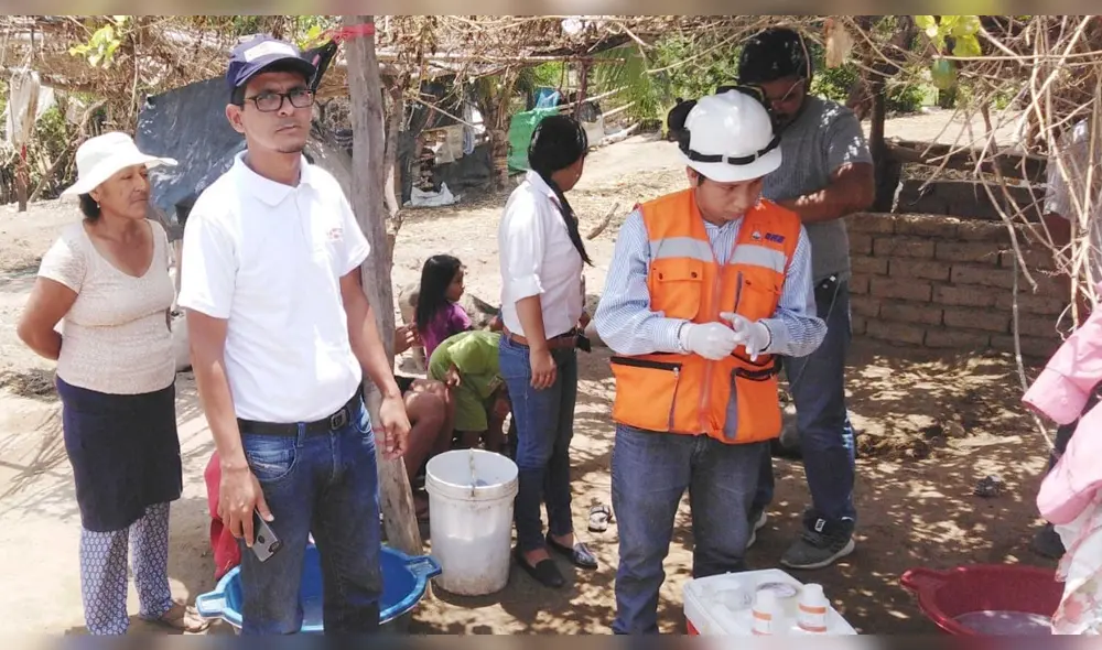 Personal de Sunass acudió al distrito de Mórrope. Personal de Sunass acudió al distrito de Mórrope.