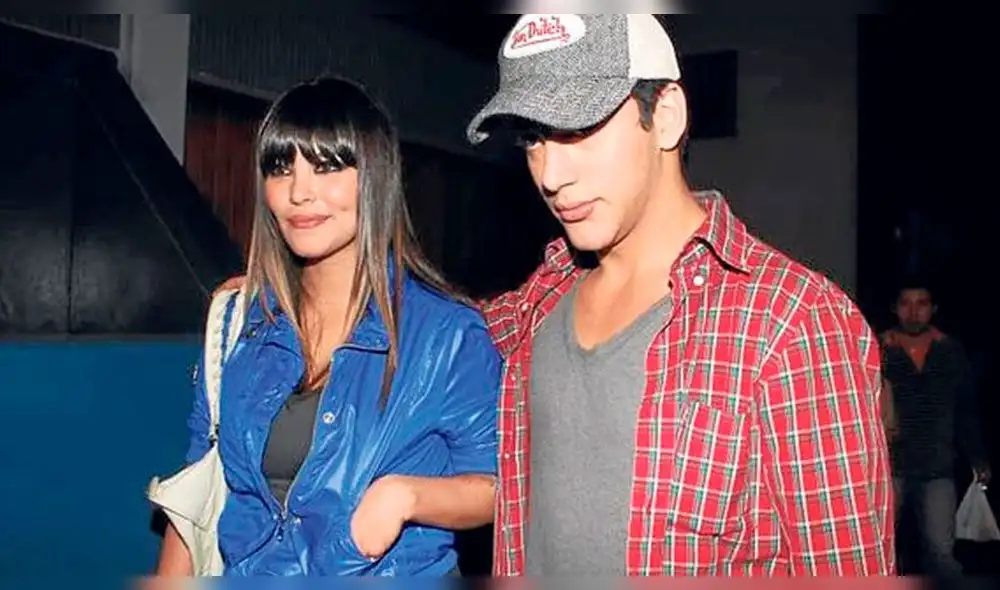 El polémico personaje pasó una grata Navidad con su familia, sus dos hijos, y su actual pareja.