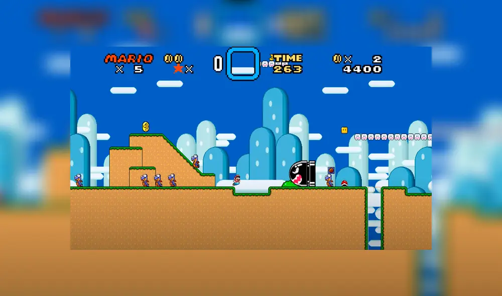 ¿Alguna vez te preguntaste cómo serían los juegos de Super Mario en máxima resolución?