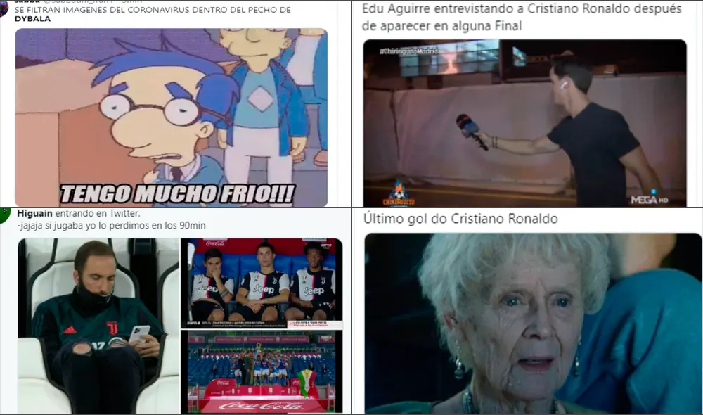 Napoli venció a la Juventus y las redes se inundaron de memes. (Créditos: Twitter)