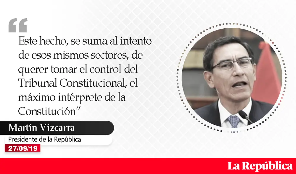 “Está en peligro la democracia”: las frases de Martín Vizcarra al anunciar cuestión de confianza “Está en peligro la democracia”: las frases de Martín Vizcarra al anunciar cuestión de confianza