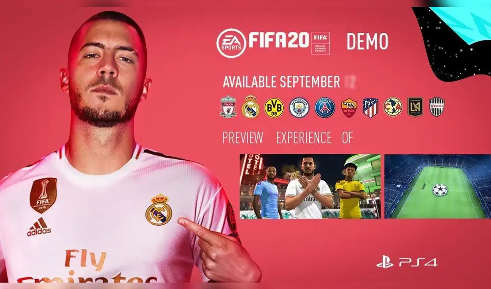 Se filtra fecha de lanzamiento y equipos de la demo de FIFA 20