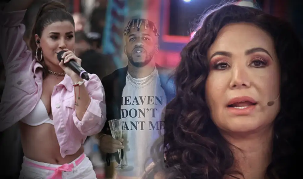 Yahaira Plasencia, Jefferson Farfán y Janet Barboza Yahaira Plasencia, Jefferson Farfán y Janet Barboza