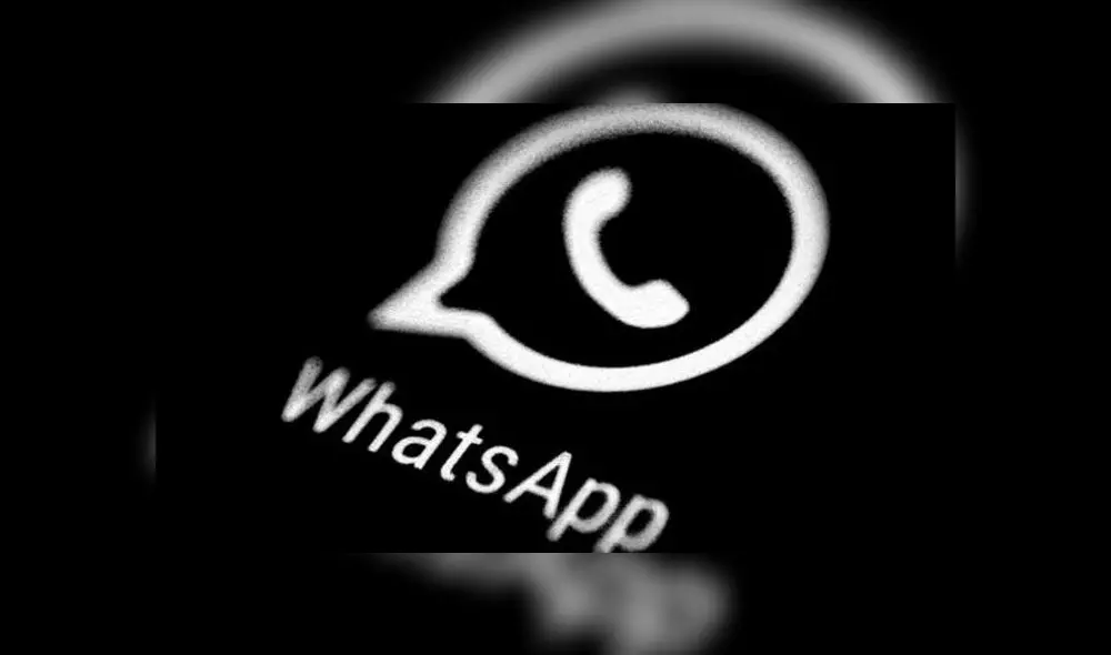 El 'modo oscuro' de WhatsApp. El 'modo oscuro' de WhatsApp.