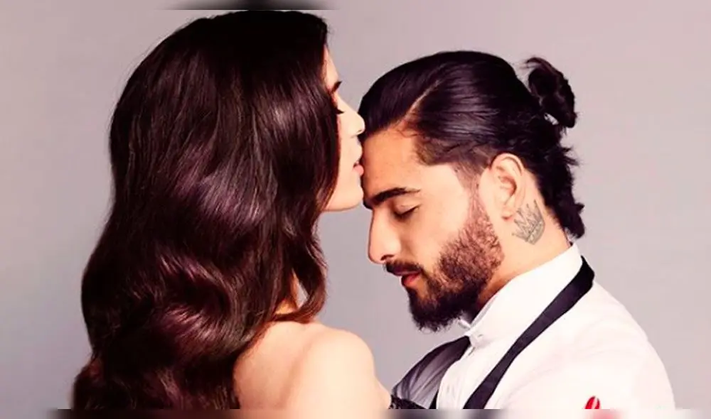 Maluma sorprende a su novia Natalia Barulich en su concierto