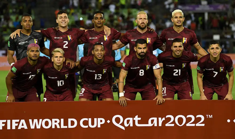 Venezuela ha sumado cuatro puntos en lo que va de las Eliminatorias Qatar 2022. Foto: AFP Venezuela ha sumado cuatro puntos en lo que va de las Eliminatorias Qatar 2022. Foto: AFP