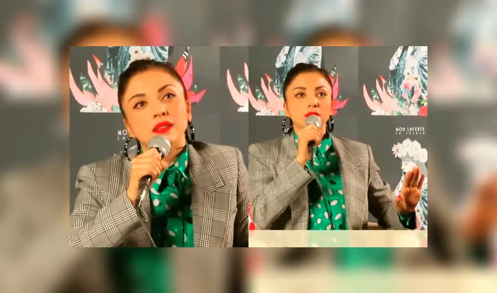 YouTube: Mon Laferte encaró a reportero por pregunta machista en plena conferencia [VIDEO]