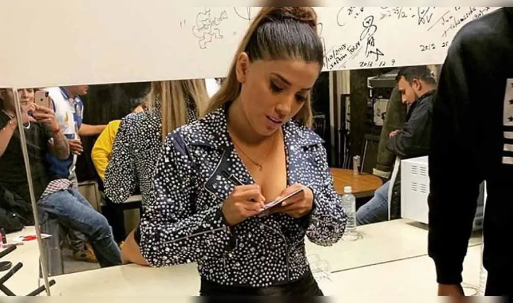 Yahaira Plasencia muestra su seductora imagen en diminuto bikini