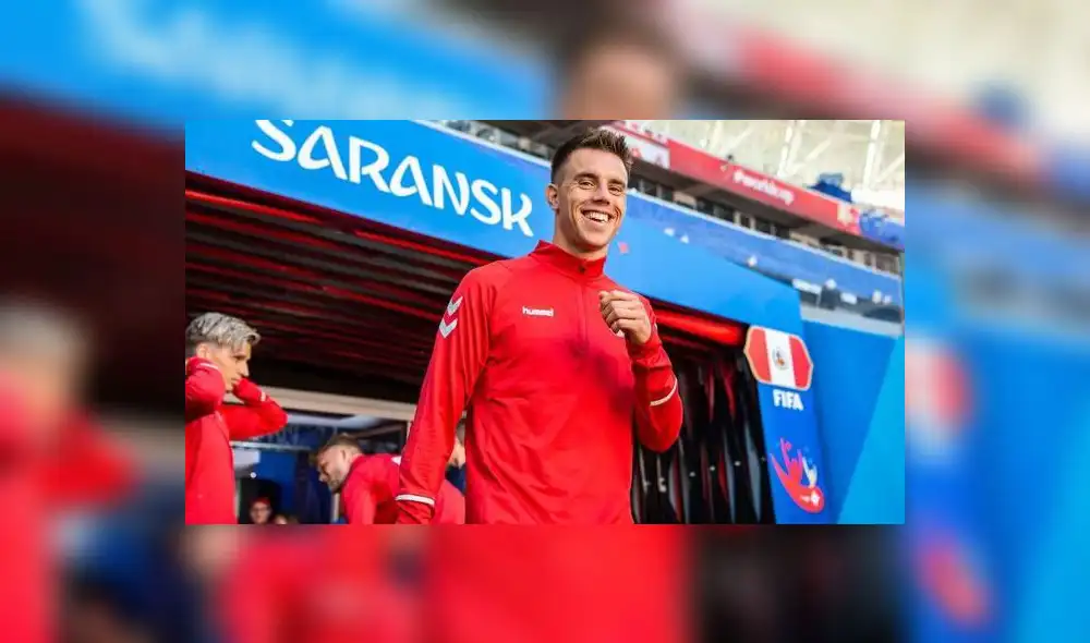 Gran gesto de daneses con un compañero tras choque contra Perú Gran gesto de daneses con un compañero tras choque contra Perú