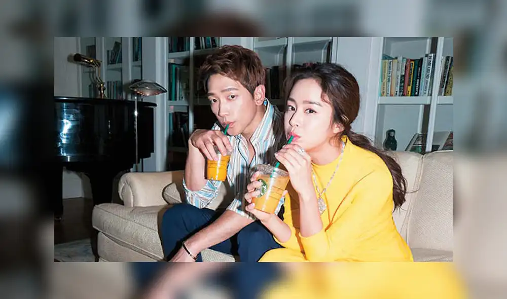 Rain y Kim Tae Hee. Foto: Soompi.