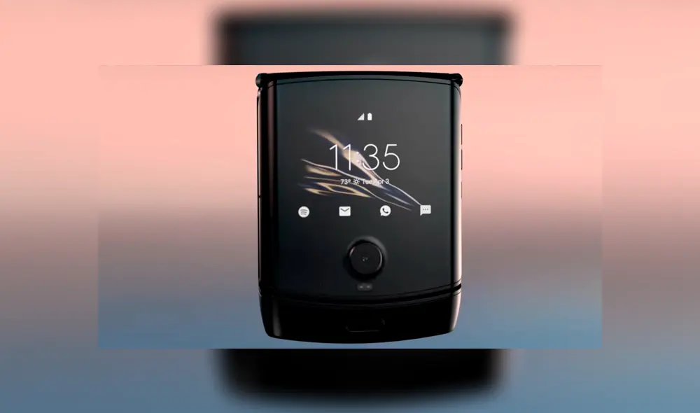 Así lucirá el Motorola Razr 5F. Foto: Twitter / @evleaks. Así lucirá el Motorola Razr 5F. Foto: Twitter / @evleaks.