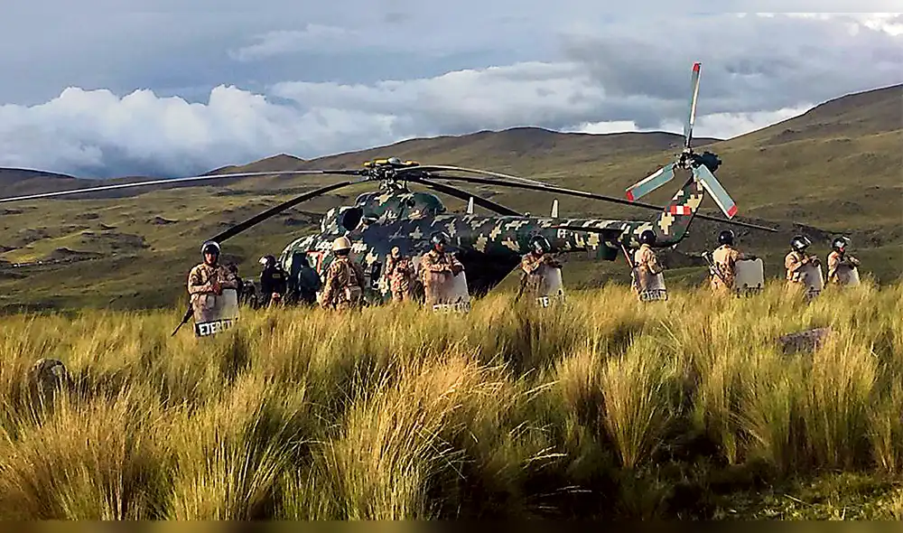 Las Bambas: cuatro son los sospechosos de ataque a helicóptero