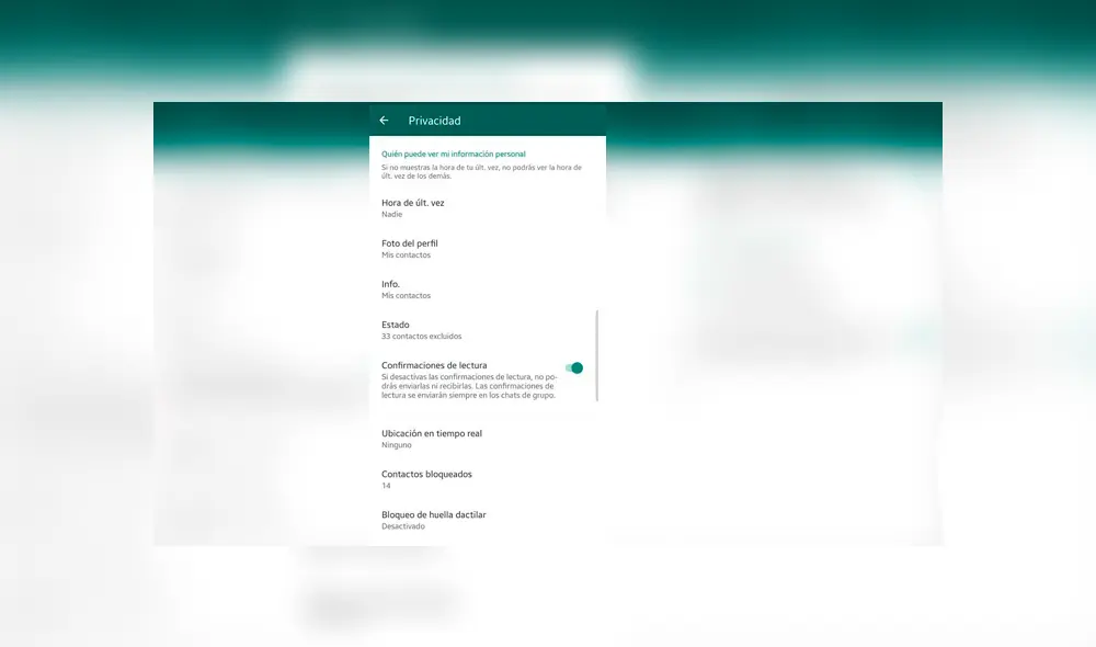 Desliza para saber más detalles de esta nueva función de WhatsApp. Foto: Captura.