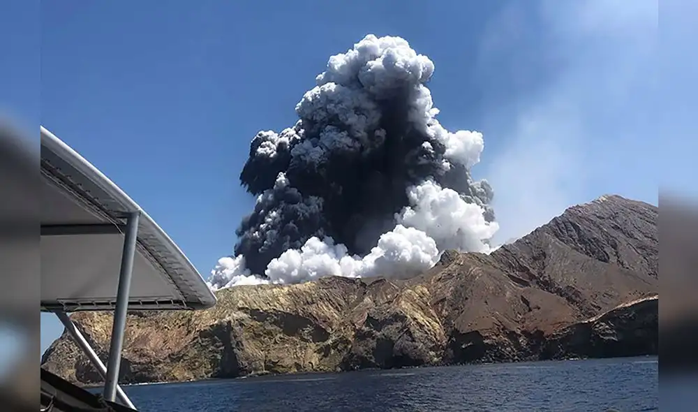 El balance de muertos por erupción volcánica en Nueva Zelanda se eleva a 18. Foto: AFP. El balance de muertos por erupción volcánica en Nueva Zelanda se eleva a 18. Foto: AFP.