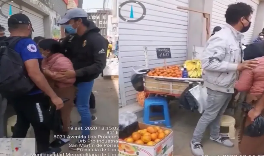 Según denunciaron vecinos, personas de mal vivir acudían hasta el puesto de las mujeres para comprar droga antes de cometer robos. (Foto: Captura de video / Comas) Según denunciaron vecinos, personas de mal vivir acudían hasta el puesto de las mujeres para comprar droga antes de cometer robos. (Foto: Captura de video / Comas)