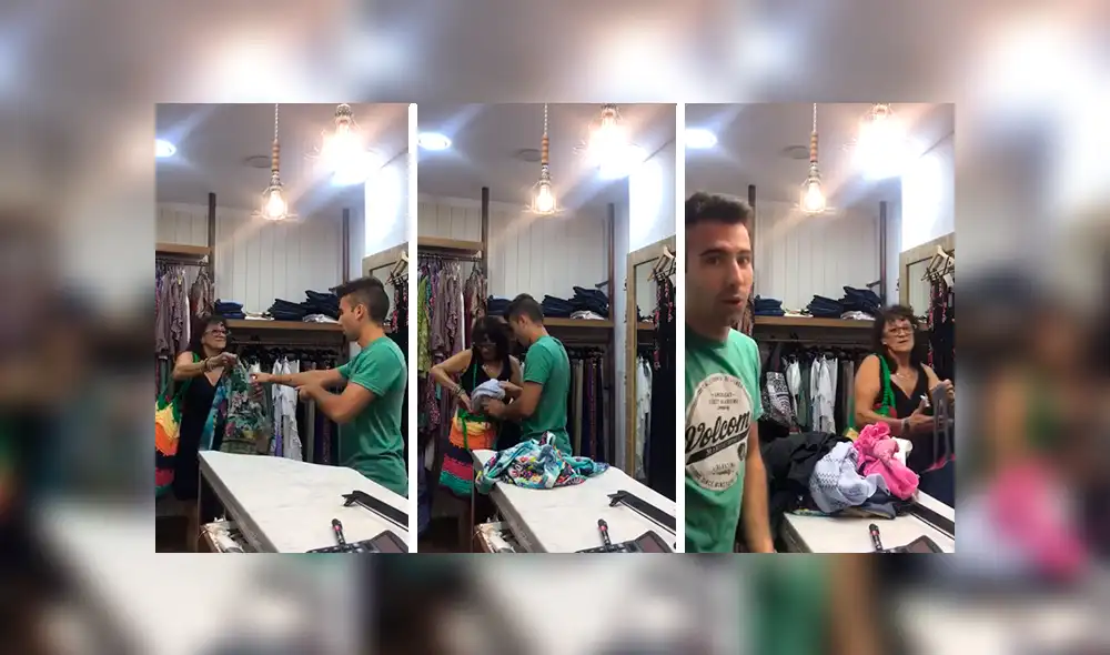 Facebook viral: dueño de tienda descubre a señora robando y esta implora por no ir a la comisaría [VIDEO]