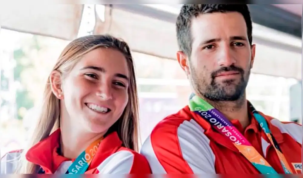 ¿Angie Arizaga se emocionó por Stefano Peschiera tras ganar medalla de oro? [VIDEO]