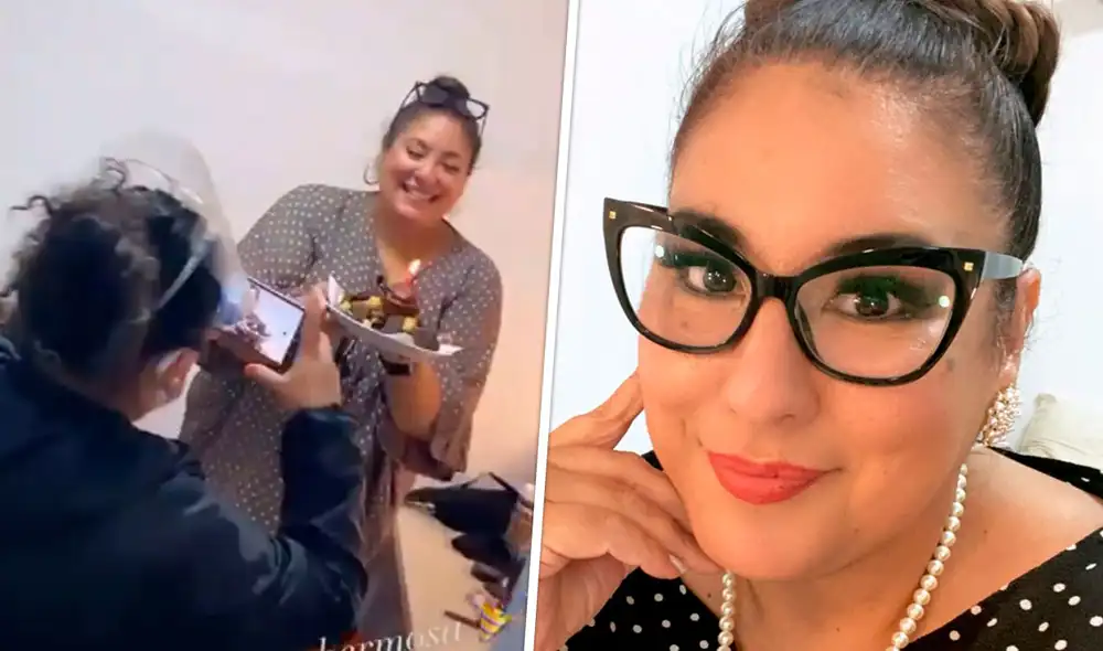 La actriz estuvo de fiesta el sábado 5 de diciembre. Foto: Mónica Torres/Instagram