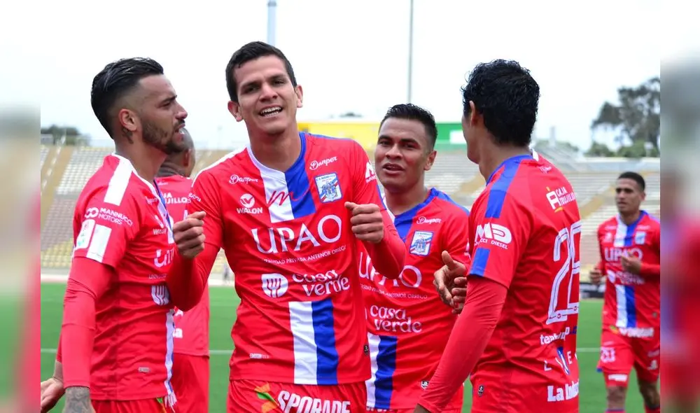 OSnar Noronha volvió a anotar tras ocho meses de haber estado lesionado.Foto Efren Zegarra/ Mannucci