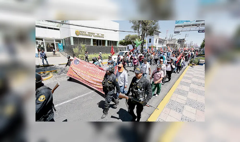 Reclamos. Hicieron sentir su descontento con la actividad.