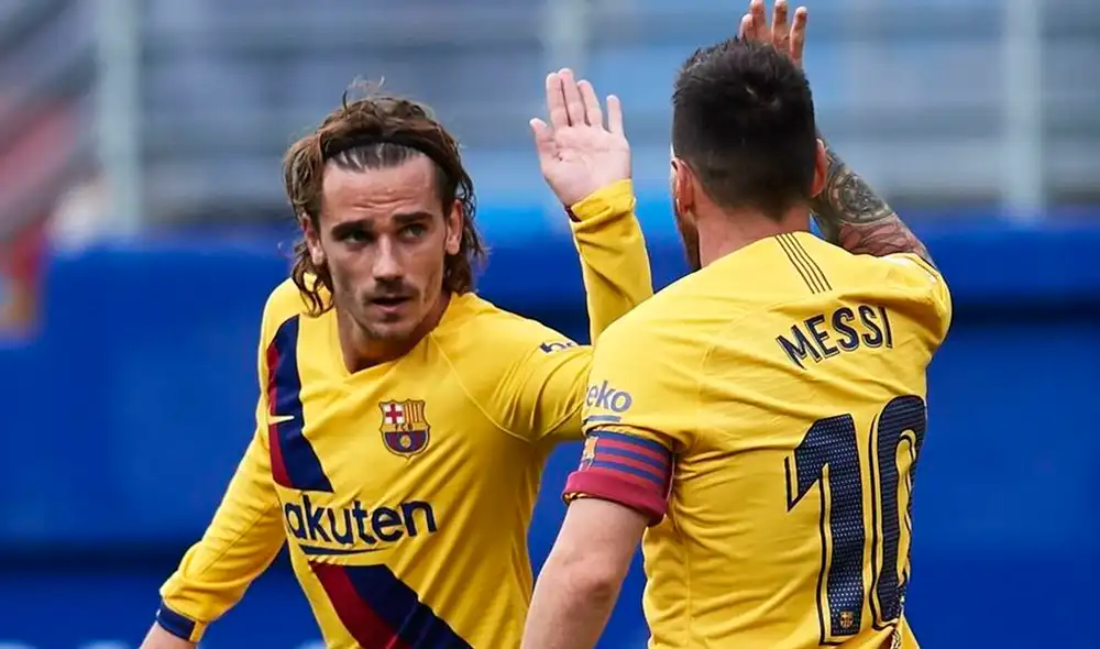 Barcelona: Antoinne Griezmann elogió a Lionel Messi. Barcelona: Antoinne Griezmann elogió a Lionel Messi.